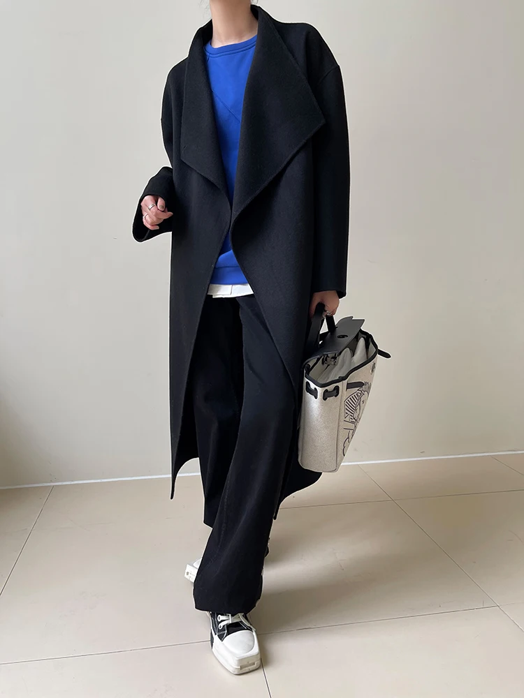 plus size pant suits for special occasions Bornladies 2022 Women Cotton Sweatshirt Suit Oversized Sets Female Stylish O Neck Loose Sweatshirt + Long Pants Suits Sets skirt suit set