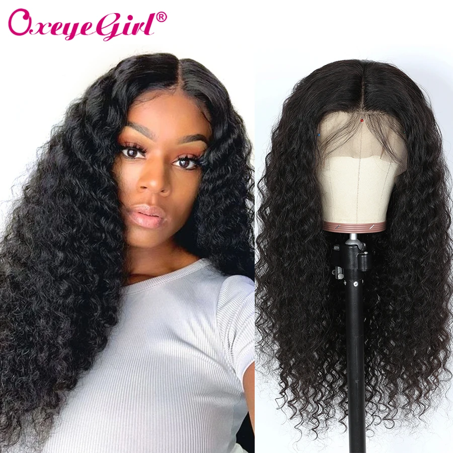 

13x6 Lace Front Wig 250% Density Lace Wig Brazilian Hair Deep Wave Wig Remy Pre Plucked Lace Front Human Hair Wigs Oxeye girl