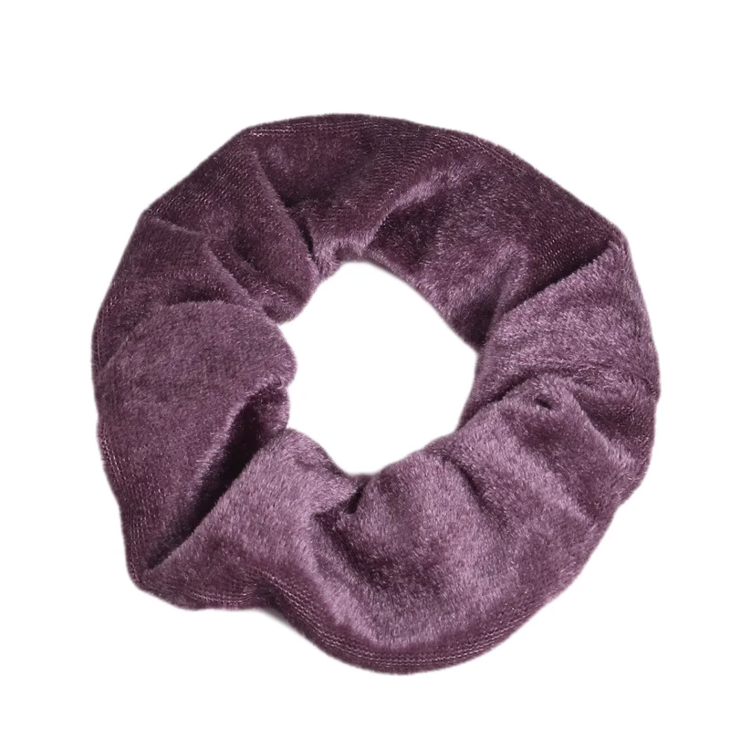 Samt-Haargummis, Haargummis, Zubehör, elastische Haarbänder, Haarschmuck für Mädchen – Detail 15