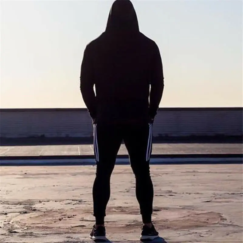 Новые спортивные беговые Походные штаны Мужские дышащие для фитнеса и спортзала