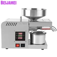 BEIJAMEI X5S Commercial Oil Press Machine Sesame Oil Pressing Machine Electric Peanut Oil Making Extracting 1