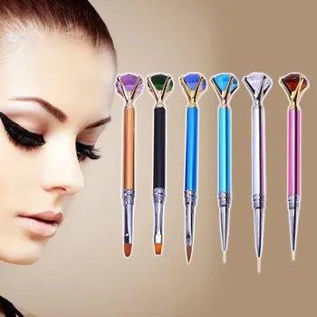 

6pcs Nail Art Brush Pen Set UV Gel Liner Painting Striping Drawing Pen Nail Decoration Tool Kit