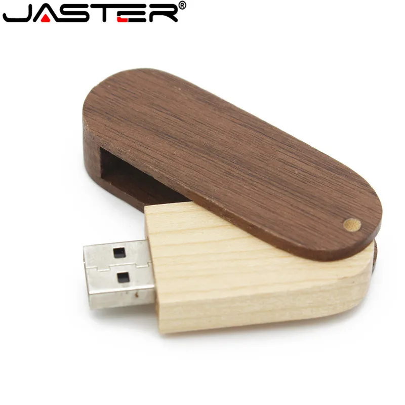 JASTER логотип персональный деревянный USB флеш-накопитель креативный подарок индивидуальный логотип дерево u диск бамбуковая Флешка 4G 16GB 32GB 64GB hot0