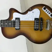 Hofner HCT 5002 Клубная бас-гитара золотистого цвета скрипка низкая цена 4 струны Sunburst Bass