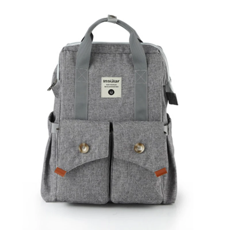 Diaper Bag Fashion Backpack Waterproof Nylon Large Capacity Travel Stroller Organizer Nappy Changing Mom Maternity Shoulder Bags