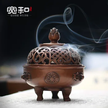 

censer copper casting aromatherapy furnace jintong archaize lotus there are buddhist temple ta furnishing articles