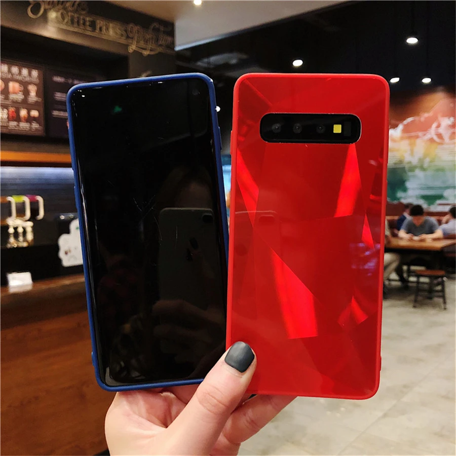 Зеркальный чехол для samsung Galaxy A70 A50 A30 A10 M30 M20 M10 S10e S10 S8 S9 A9 A7 A8 J4 J6 J8 плюс Note9 Мягкая обложка
