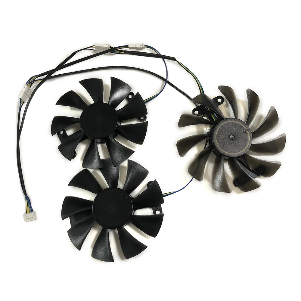 3 шт./компл. Yeston RX580 8G D5 игровой ACE PA GPU охлаждающий вентилятор GA91S2H для RX 580 карты