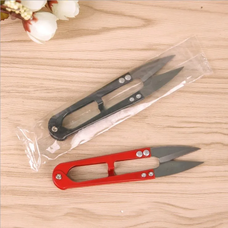 

Household Scissors Connecter of Small Nail-scissor Cross Stitch Spring U-Shaped Scissors Students Handmade Tool Scissors