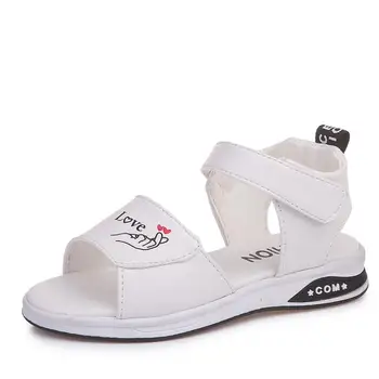 

Fashion 2020 Children Baby Sandals Girls Summer Shoes Sports Kids Beach Leather Sandals for Girls Love Princess Shoes