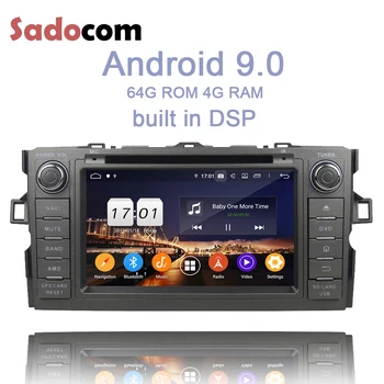 

PX6 2 din Android 9.0 Car DVD Player 4GB RAM 8 core car radio 5.0 For Toyota Auris 2010-2014 multimedia autoradio Stereo System