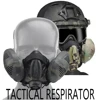 Special Tactical Respirator Mask Half Face Gas Mask for Military Paintball Airsoft Hunting CS Game Cosplay Ant Men Model