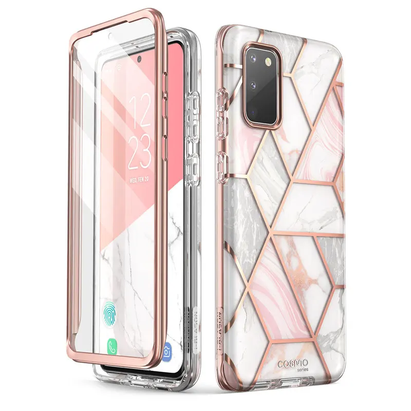 I Blason For Samsung Galaxy S Fe Case Cosmo Full Body Glitter Marble Bumper Cover With Built In Screen Protector Phone Case Covers Aliexpress