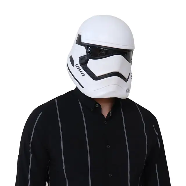 ストームトルーパーヘルメットマスクコスプレ帝国軍ラテックスマスク ...