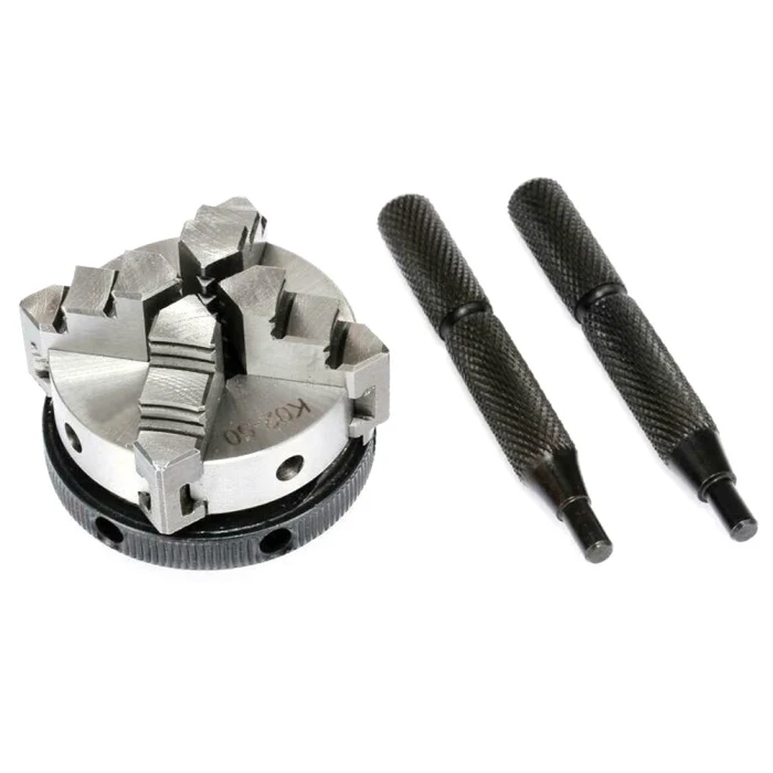 Chuck 4 Jaw Reversible Self-Centering Thread Mount Lathe Chuck for Woodworking TB Sale