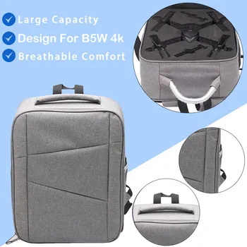 

Portable Storage Shoulder Bag Shock-proof Carrying Case For MJX B5W 4K RC Drone Large Capacity Backpack Drone Storage