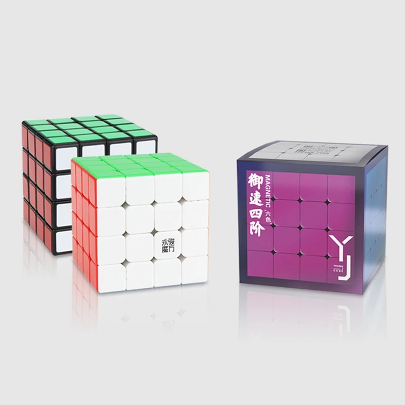 Yongjun YJ Yusu V2M 4x4x4 Magnetic cube 4x4x4 Puzzle Professional magic cube 4x4 Magnetic Speed Cube Educational Toys for kids 2