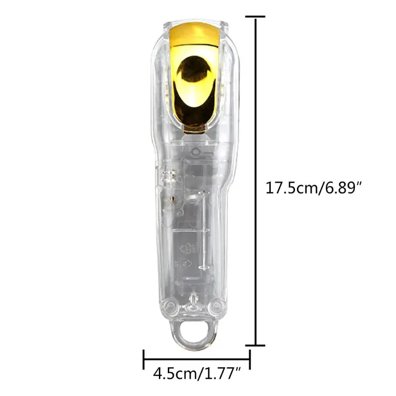 Прозрачная электрическая машинка для стрижки волос крышка магазин Триммер Парикмахерская резка Парикмахерская