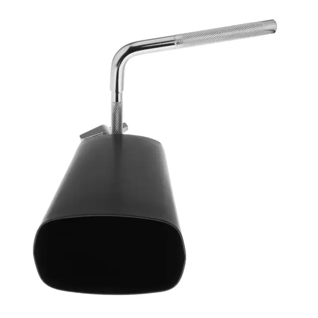 6 in. Steel Cowbell/ Noise Makers for Drum Set. Cheering Bell for Sporting