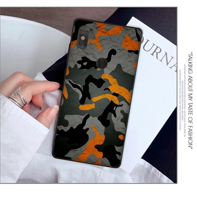 Camouflage Pattern Camouflage Military Army Black