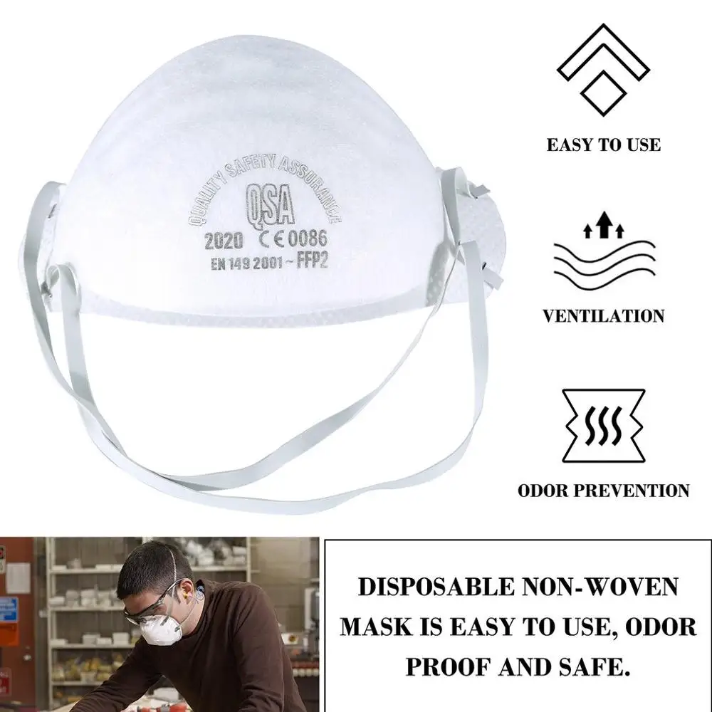 

In Stock! Anti-fog headband FFP2 round mask Dust-proof and Fog-proof Mask hot sale