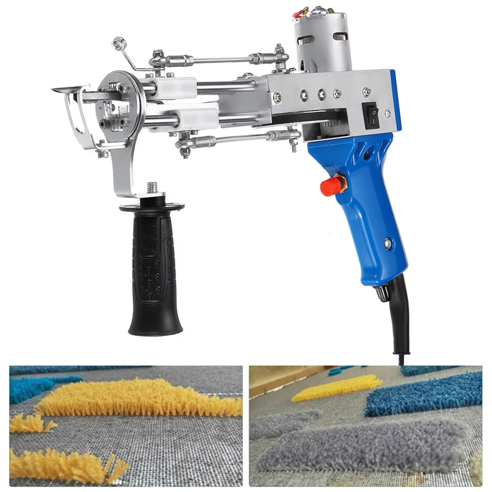 220v Tufting Gun Electric Carpet Handheld Adjustable Weaving Flocking