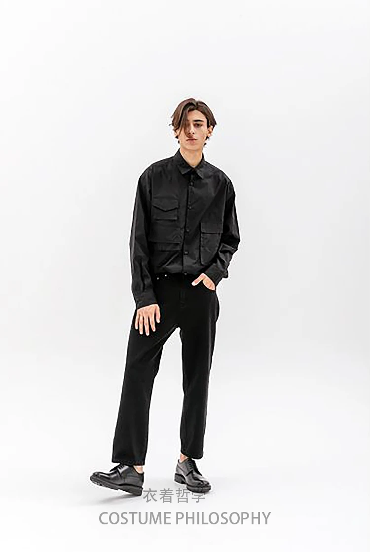S-6XL, новинка, Мужская одежда, волосы стилиста, шоу, Свободная рабочая рубашка размера плюс, костюмы