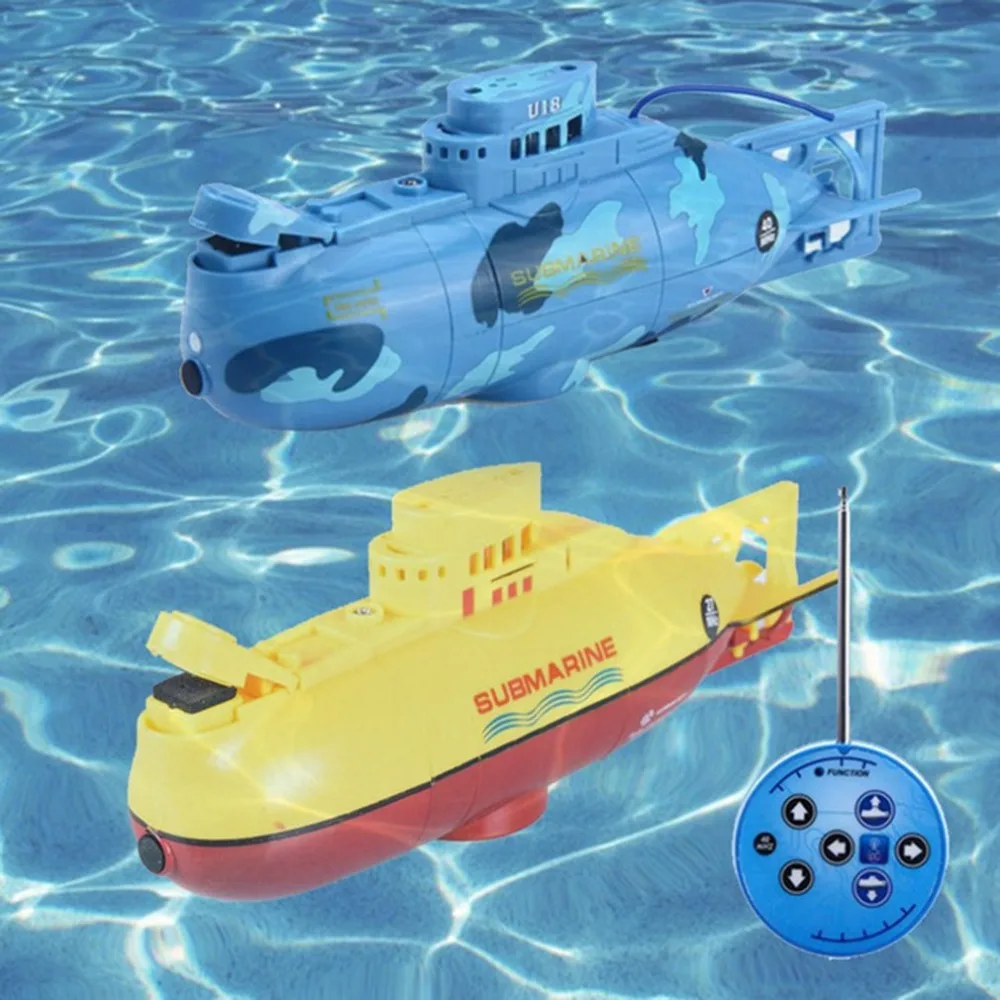 Мини-подводная лодка 3314, радиоуправляемая подводная лодка, гоночная лодка, универсальные радиоуправляемые игрушки для детей, портативная детская модель радиоуправляемого катера