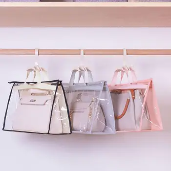 

Dust Cover Bag For Handbag Wardrobe Handbag Finishing Storage Hanging Toiletry Storage Pouch Wardrobe Closet Dust Cover