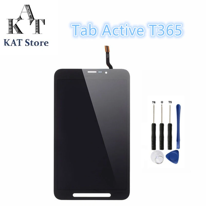 KAT 8," ЖК-дисплей сенсорный экран для samsung Galaxy Tab Active T360 T365 ЖК-сборка лучшее послепродажное обслуживание