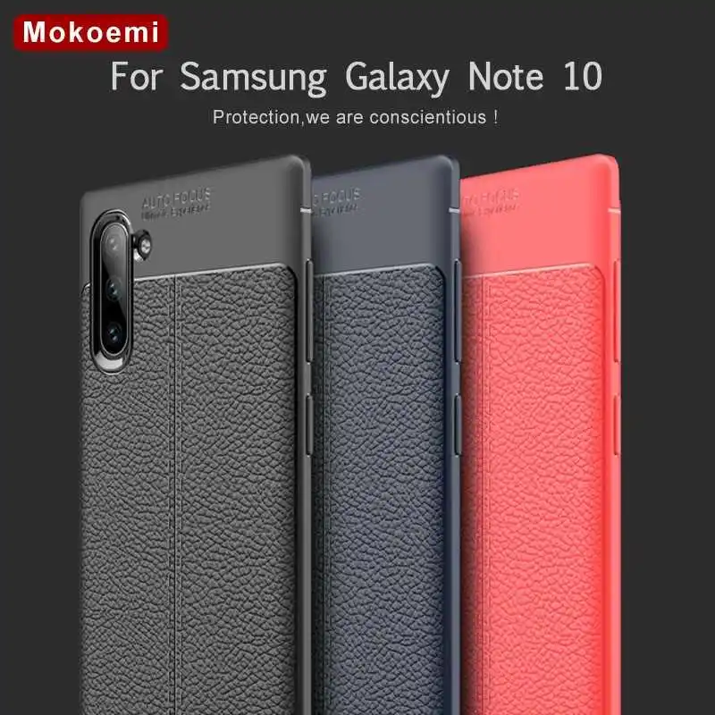 

Mokoemi Lichee Pattern Shock Proof Soft 6.3"For Samsung Galaxy Note 10 Case For Samsung Galaxy Note 10 Cell Phone Case Cover