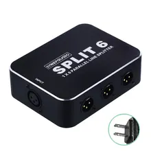 Пассивный Кассетный интерфейс 1 вход и 6 выходной распределитель сигналов или 6 входов и 1 распределитель сигналов