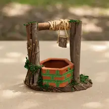 1 шт. цветочный горшок милый крепкий деревянный Креативный цветочный умывальник цветочное устройство для домашнего украшения садового декора