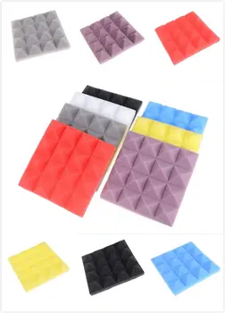 

25*25cm 5cm Thickness Acoustic Panels Soundproofing Studio Foam Treatment Sound Proofing Excellent Sound Insulation Decoration
