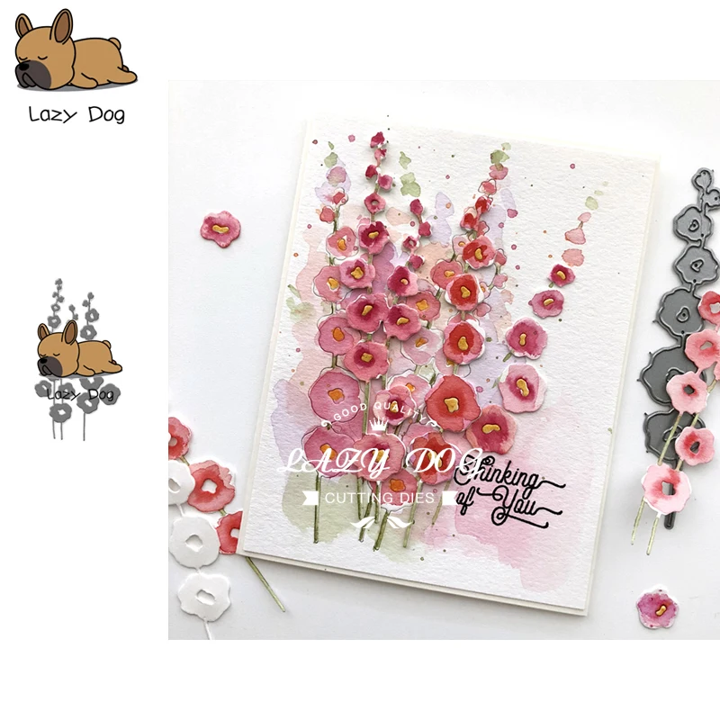 

Flower Plant Metal Cutting Dies Scrapbooking Stencil DIY Decorative Craft Embossing Die Cuts Card Making New Dies For 2019