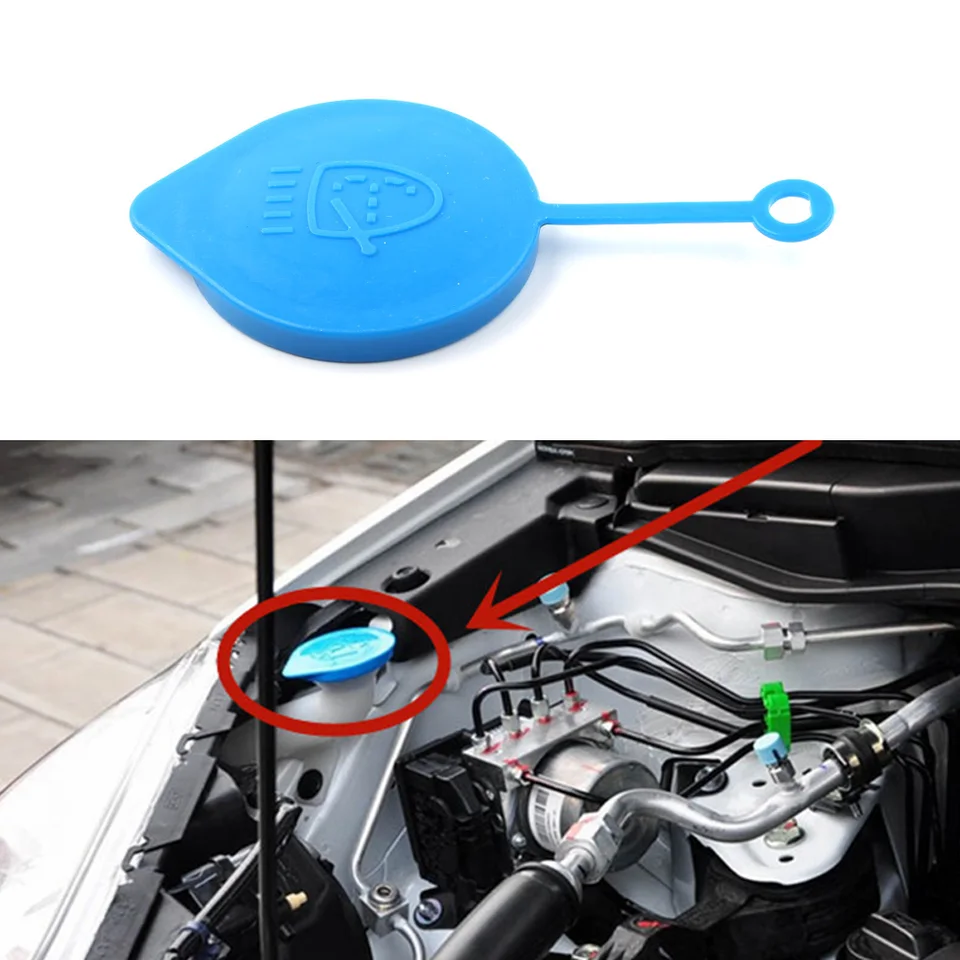 Windshield Washer Fluid Cap – Fits Acura Integra, Honda CR-V, Civic, Fit – Aftermarket Replacement 6 thumbnail image