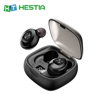 

TWS Bluetooth Wireless Earbuds Bluetooth 5.0 Earphone Stereo Waterproof Headsets With Mic LED Display Wireless Headphones