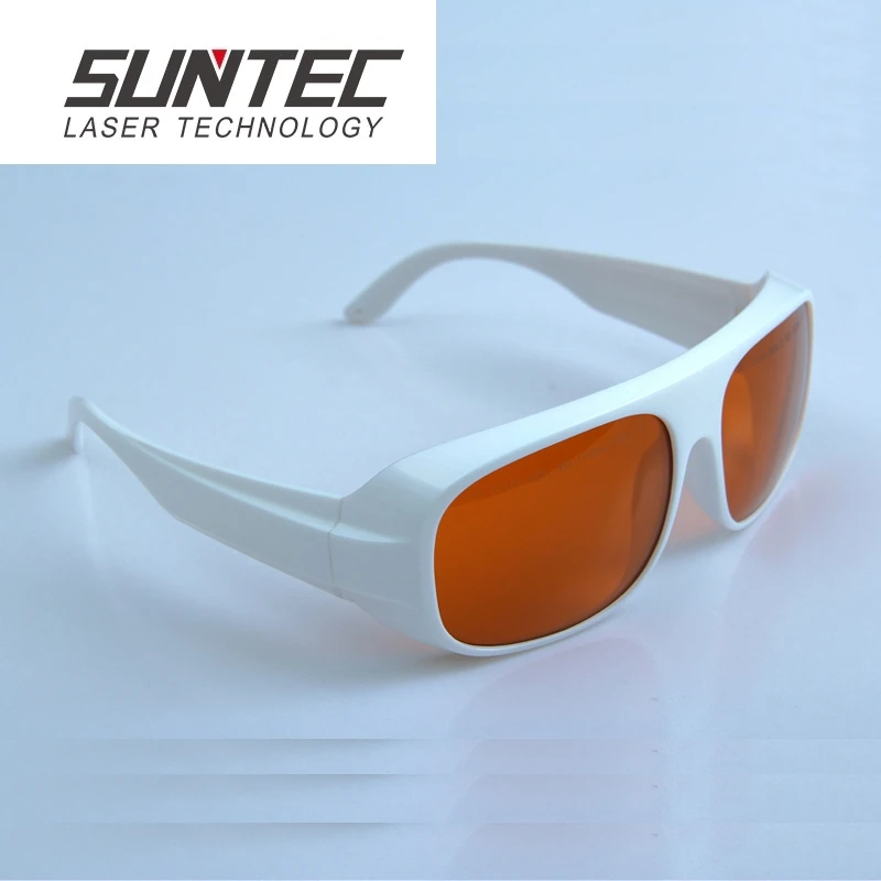 

Suntec Laser Safety Glasses GTY 532nm, 1064nm Multi Wavelength Laser Protection Goggles Glassess ND:YAG Laser protection White