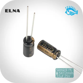 

10PCS/20PCS 22uF 25V SILMIC II Generation RFS ELNA New Original Fever Audio Electrolytic Capacitor