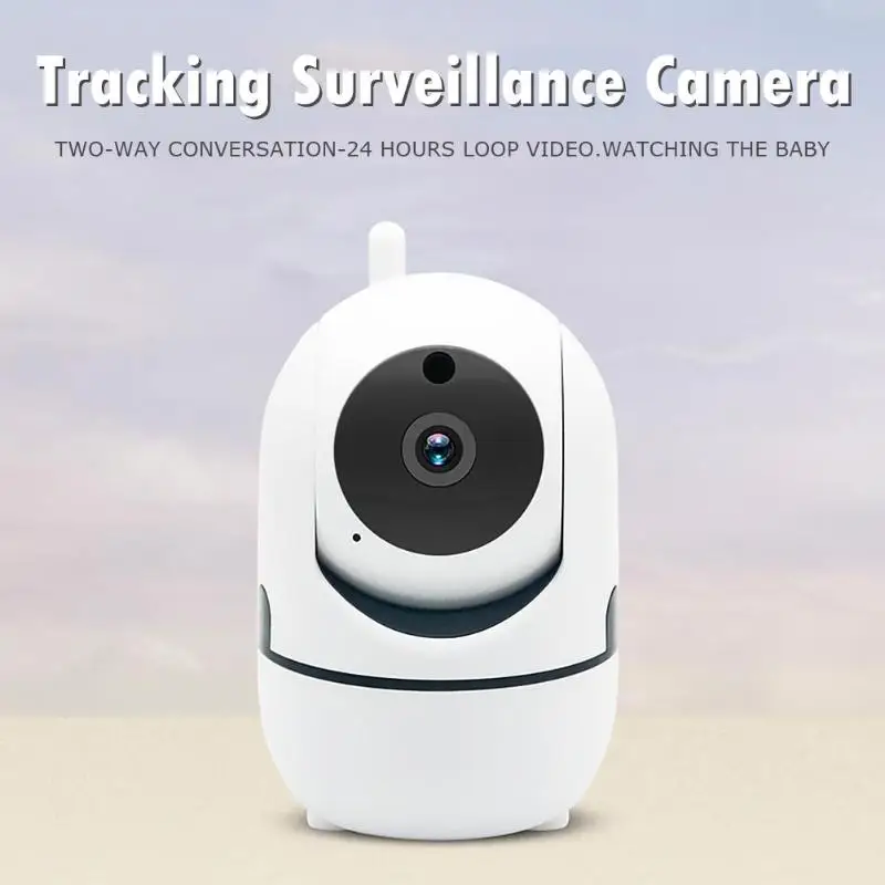 

EU/US Plug Mini WiFi 1080P IP Camera Infrared Night Vision Auto Tracking Smart Surveillance Camera Wireless for Home Security
