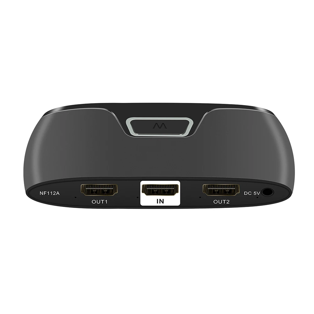 1x2 совместимый разветвитель 2 0 порт концентратор 3D 2160P 4K 60 Гц HDCP для ТВ монитора