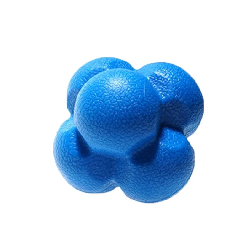 5.5cm High Level Hexagonal Reaction Ball For Improve Agility Coordination Reflex Exercise Sports Fitness Workout Training Ball