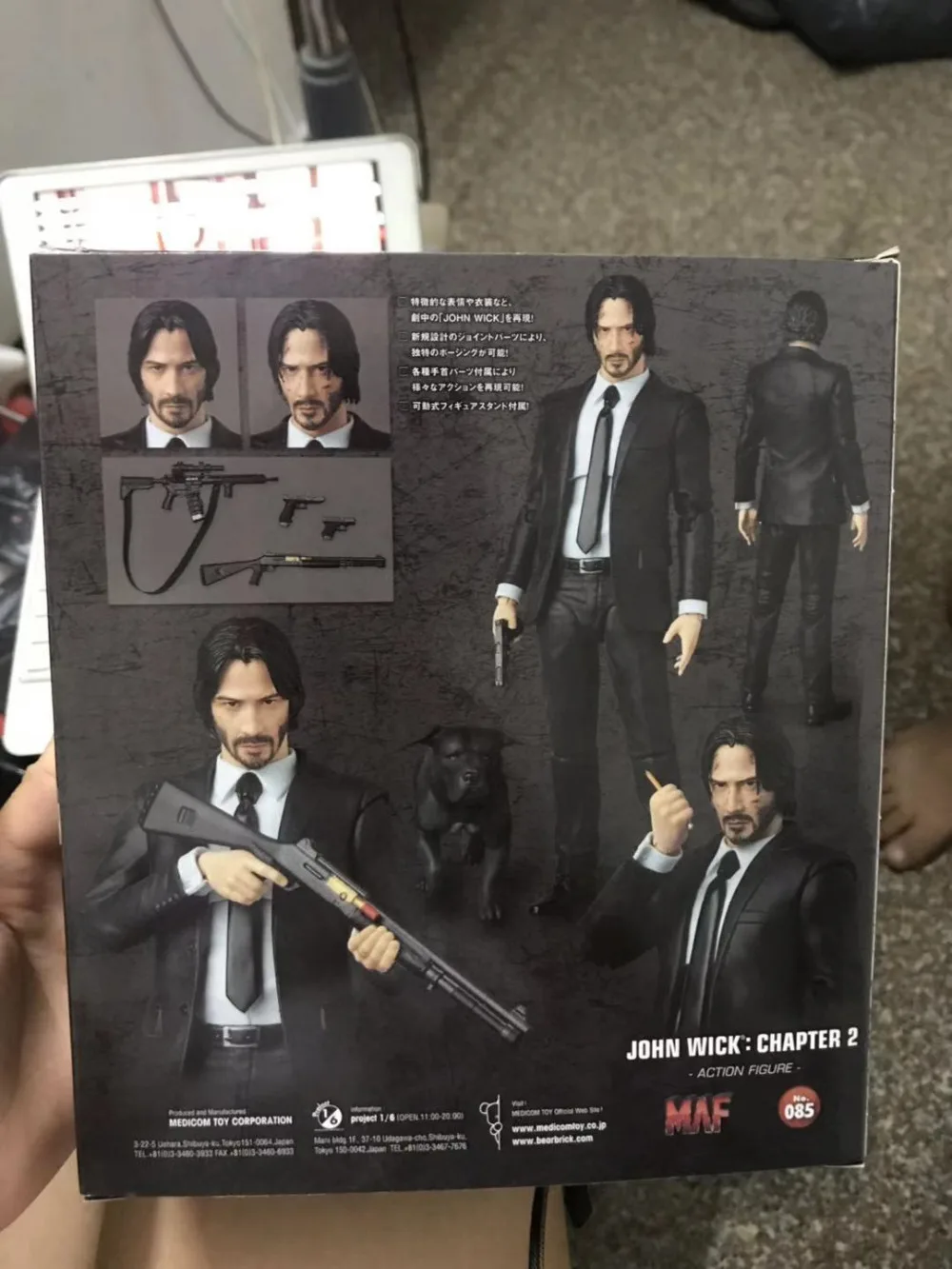 Mafex 085 Джон фитиль: глава 2 возьмите с собой собака фигурки коллекция игрушка в подарок