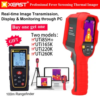 Online Infrared Thermal Imager HD Temperature Instrument Thermal Imaging Camera UTi165K Floor Heating Temperature Imaging Imager