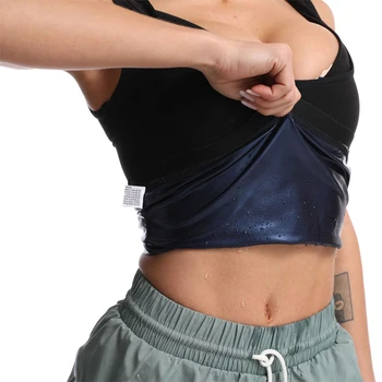 

Sauna Sweat Vest Women Polymer Waist Trainer Weight Loss Shapewear Tummy Slimming Sheath Workout Body Shaper Corset Fajas Top