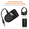 VAORLO LCD Display Bluetooth Adapter 2 In 1 Transmitter Receiver For Speaker Headphones Wireless Stereo Adapter With 3.5MM AUX ► Photo 3/6