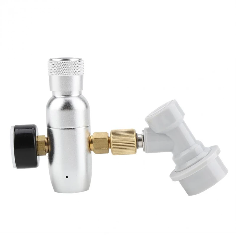 

Home Brew Kegging Regulated Co2 Charger Mini Co2 Regulator Co2 Pressure Reducing Valve Beer Soda Drink Machine Pressure Reducer