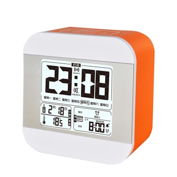 

Travel Silent Led Snooze Alarm Clock Digital Table Student Digital Alarm Clock Modern Wekker Digitaal Home Decoration JJ60NZ