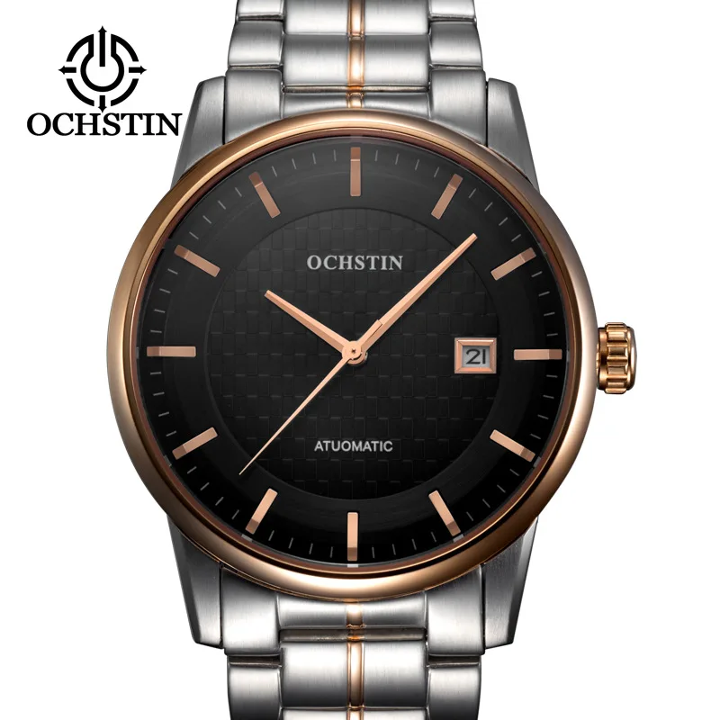

Ochstin Augustus Deng 2019 Brand New Ingenuity Series Watch Men Business Waterproof Machinery Steel Belt Watch