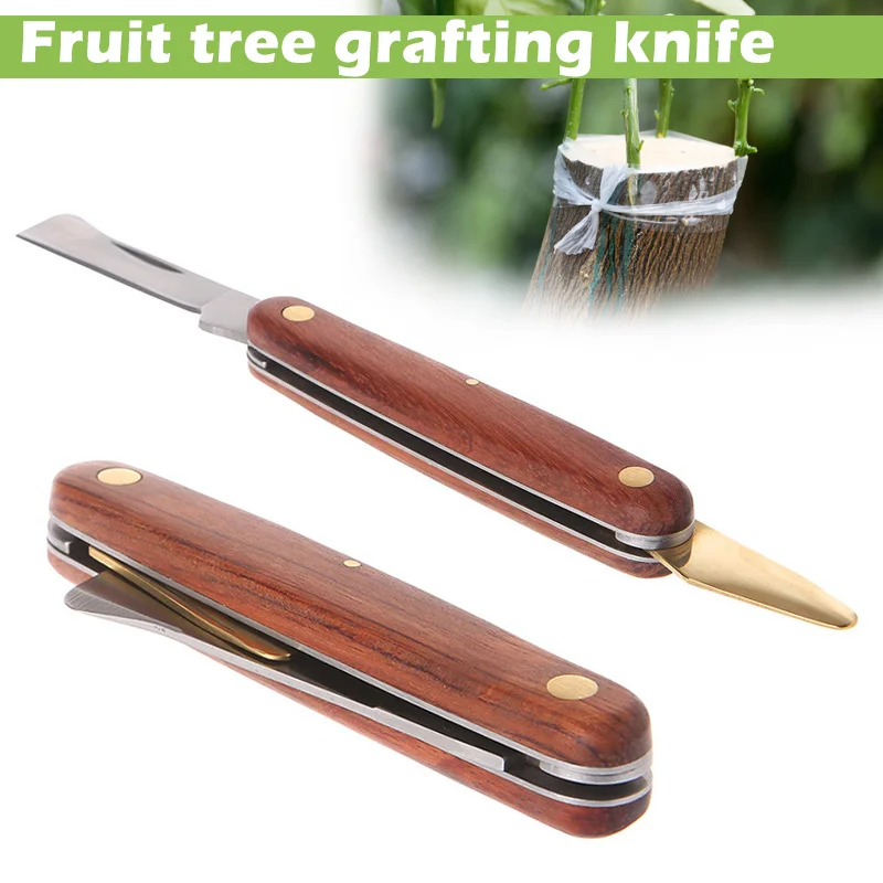 

Garden Foldable Grafting Cutter Pruning Seedling Tree Scissor Cutting Tool TN99